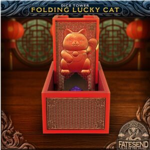 Folding Lucky Cat Tower